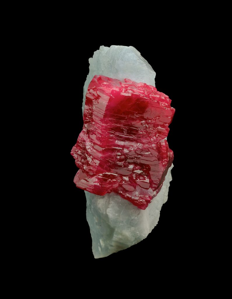 Rubies from Mogok are some of the worlds most prized gem crystals.